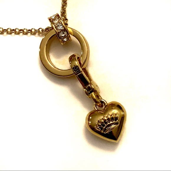 π₯π Juicy Couture Gold Tone Long Necklace
